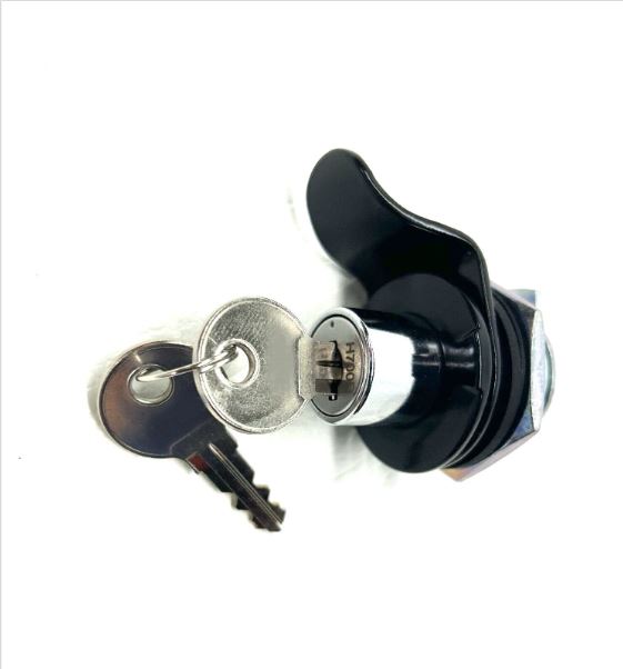 Mitsubishi MQ MR Triton Genuine OEM Push Button Ute Lid Lock fits EGR Lids with Shiny Plastic Underneath Lids