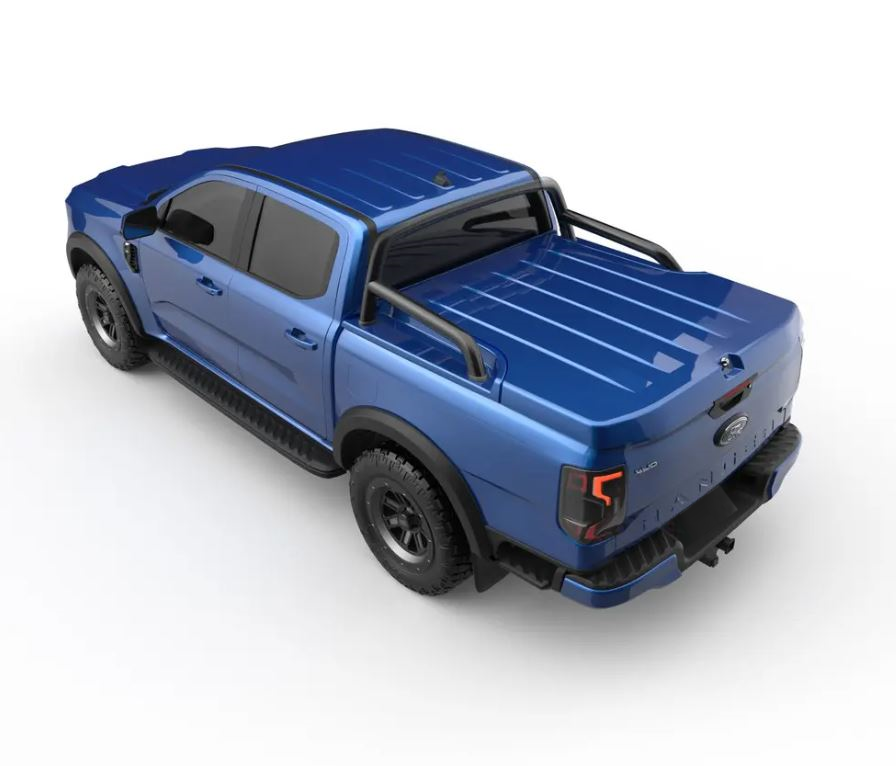 RA Ford Ranger 1P & 3P EGR Plastic Ute Lid Hard Tonneau Covers M10-M10 Ball Heads 585mm x 150n