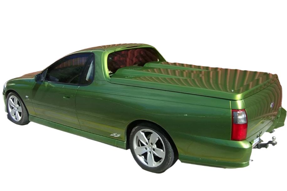 VU VY VZ Commodore 25mm Female Hinge & Bolts Fitment on Ute for EGR Ute Lid with Shiny Black Plastic Underneath Kit-B