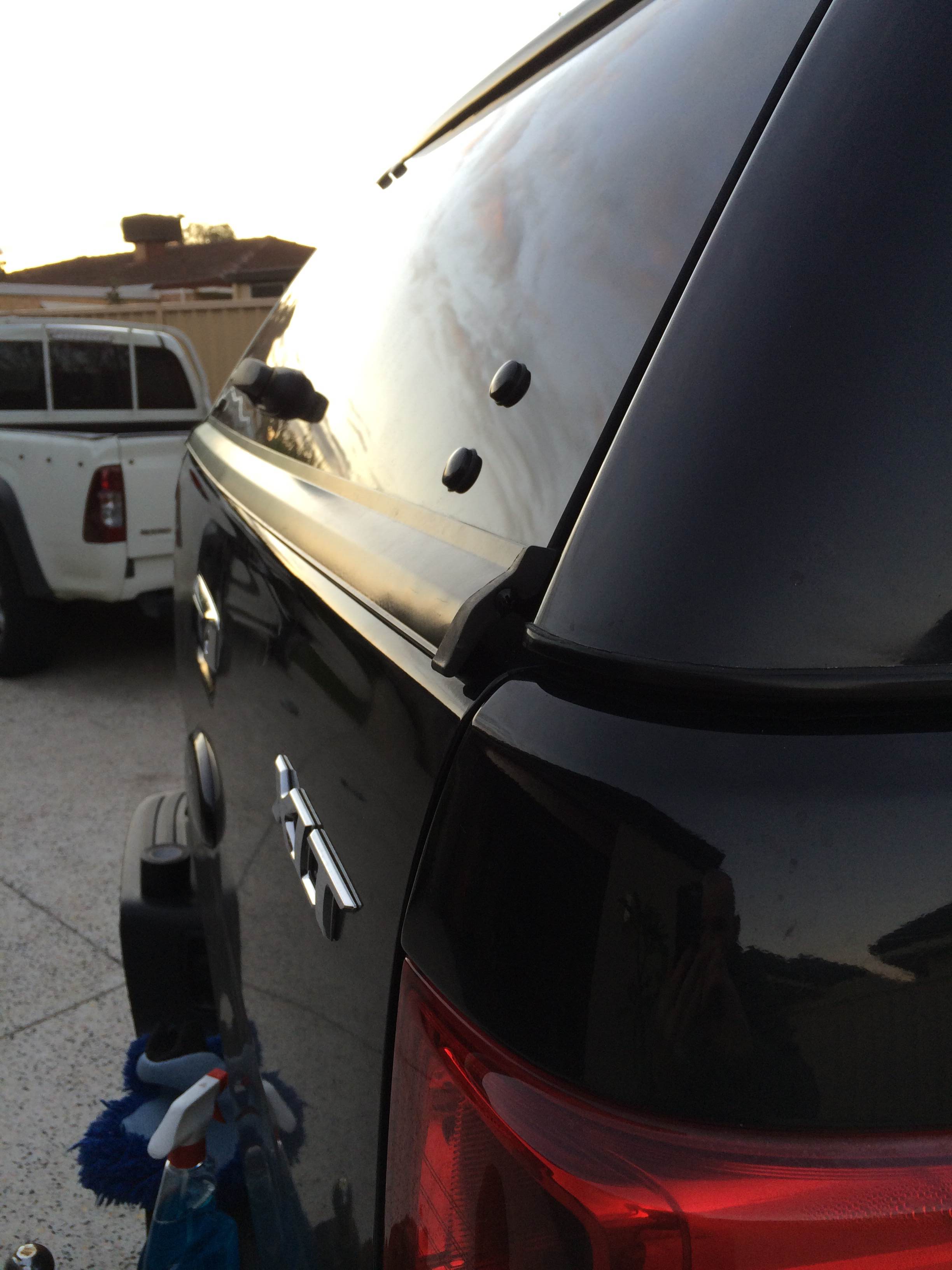 Canopy 16 x Black Round Head Glass Window Mounting Hardware Bolts