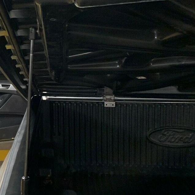 AU BA BF Ford Falcon 25mm Female Hinge & Pins Fitment on Ute for EGR Ute Lid with Shiny Black Plastic Underneath Kit-C