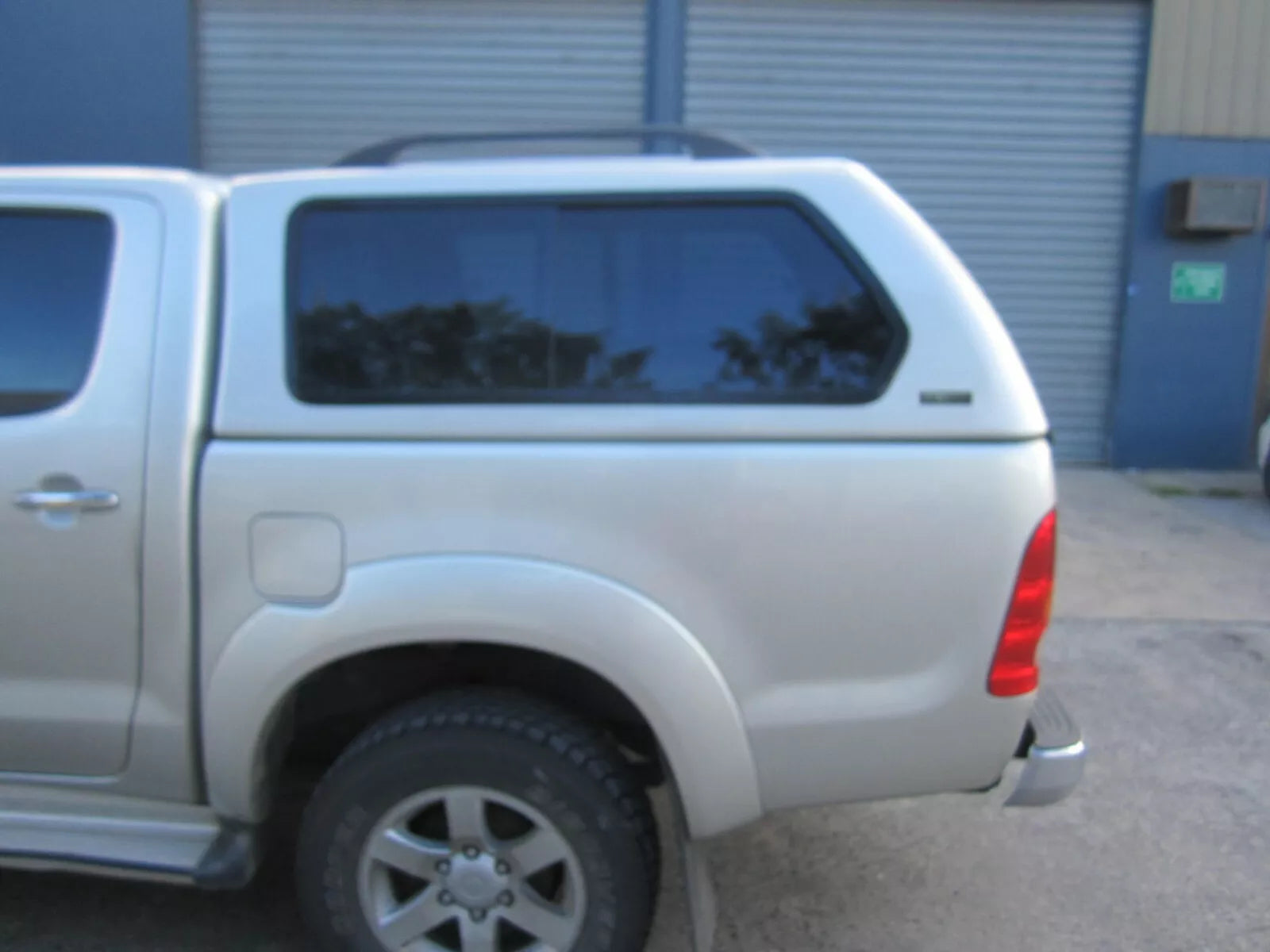 Canopy Roof Rack Rails Bars Ute Black 96cm LONG & Internal Support Plates