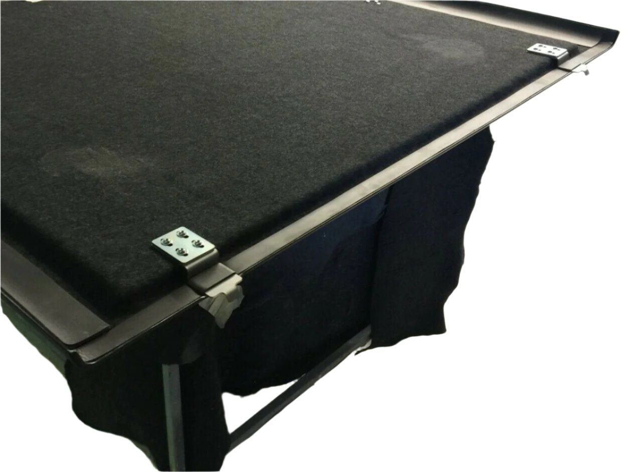 VU VY VZ Commodore Ute Lid Male Hinge Tongues for Carpeted Fibreglass Lids SET-B Male Hinges & Support Plates