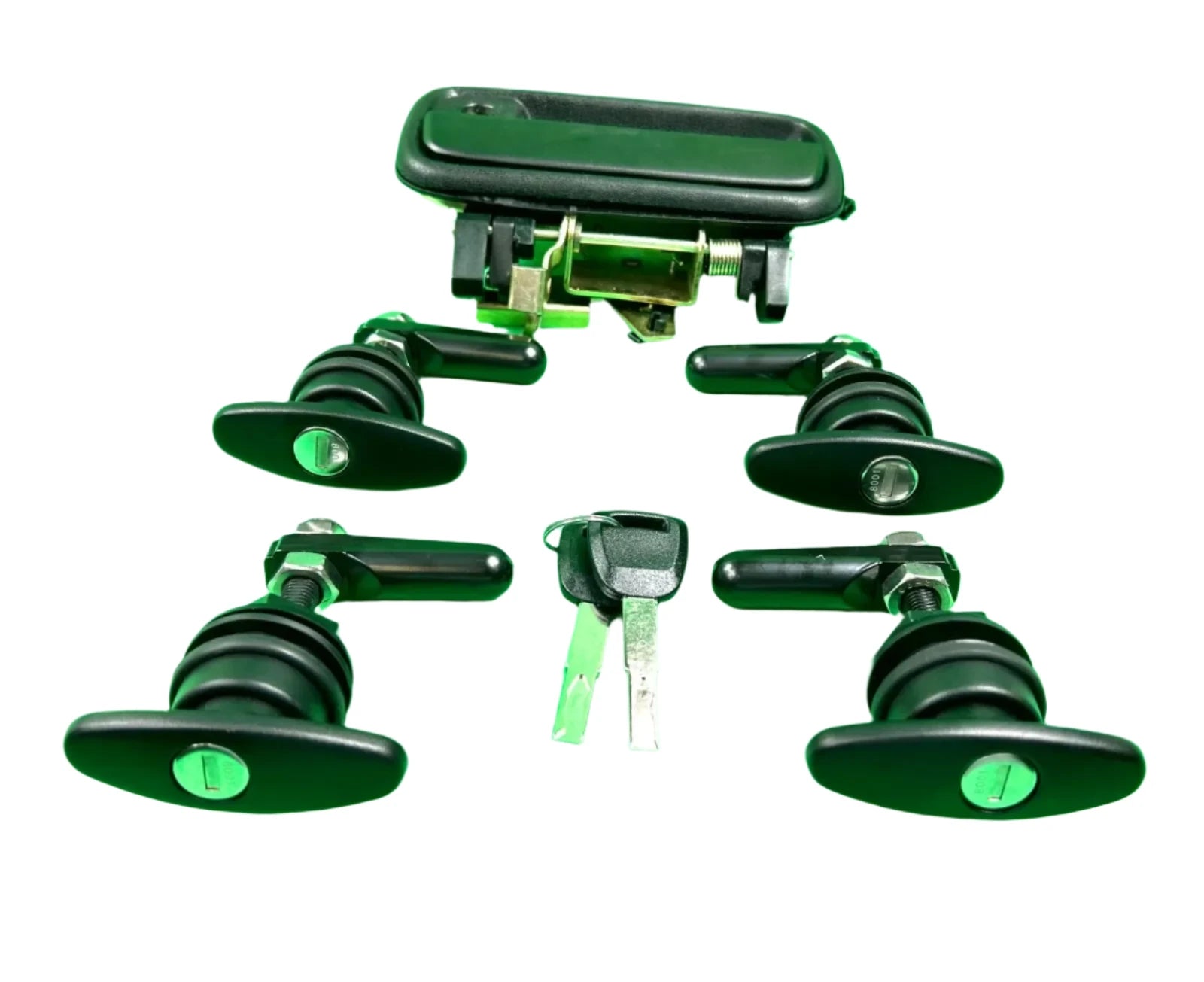 Sammitr SMM V2 Canopy 4 x Side Window Locks & Rear Window Handle All Same key