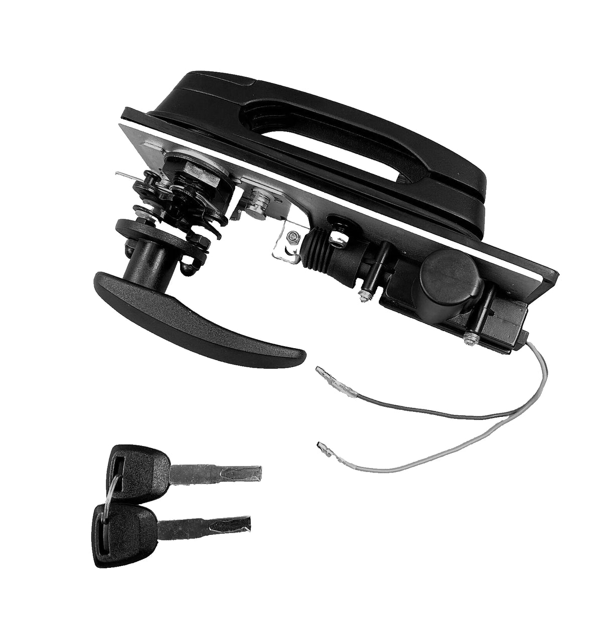 Ironman Canopy Central Locking T-Handle Rear Window Handle Lock
