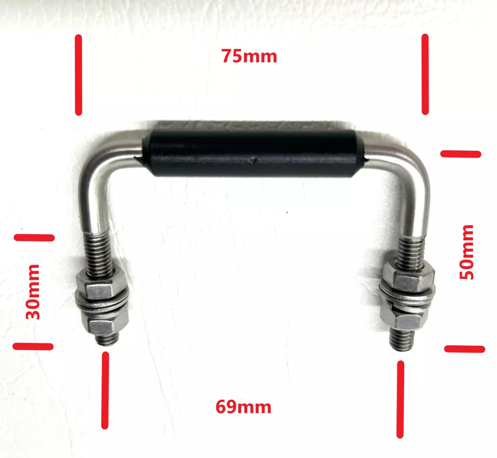 Lock Striker U-Bolt Bracket Replacement Loops for EGR Lid Lock Bracket Catches for EGR Lids with Shiny Plastic Underneath