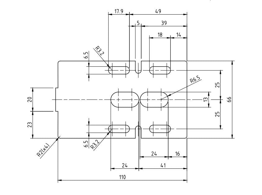 FG Ford Falcon fits EGR Ute Lid Male for Fitment onto Lid Hinges for Lids with Shiny Black Plastic Underneath Lids