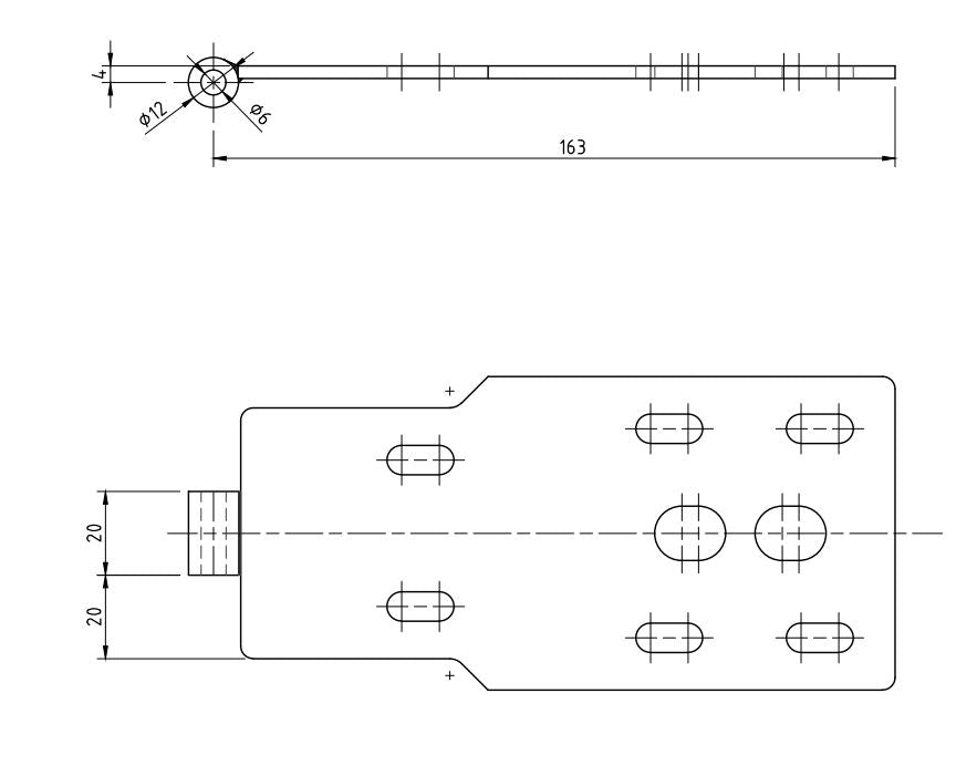 VU VY VZ Commodore fits EGR Ute Lid Male Hinges for Fitment onto Lid - EGR Lids with Shiny Black Plastic Underneath
