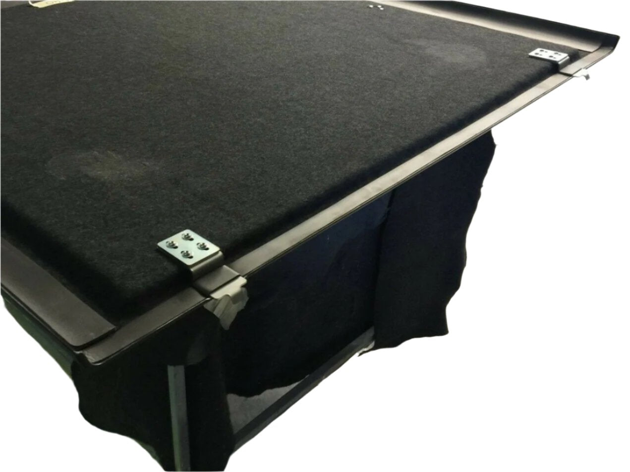 AU BA BF Ford Falcon Ute Lid Long Male Hinge Tongues for Carpeted Fibreglass Lids SET-B Long Male Hinges & Support Brackets