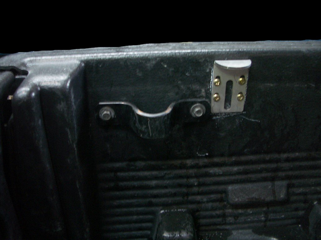 AU BA BF Ford Falcon Lock Brackets Standard Catches for Fibreglass Lid with Carpet Underneath