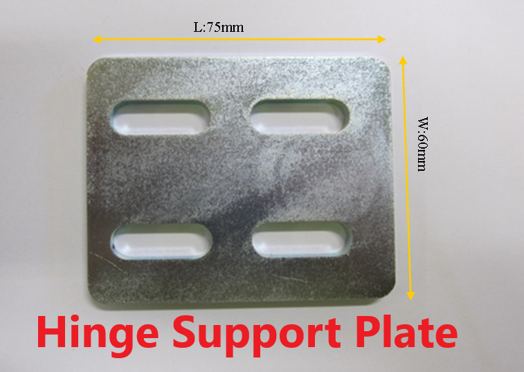 AU BA BF Ford Falcon Ute Lid Long Male Hinge Tongues for Carpeted Fibreglass Lids SET-B Long Male Hinges & Support Brackets