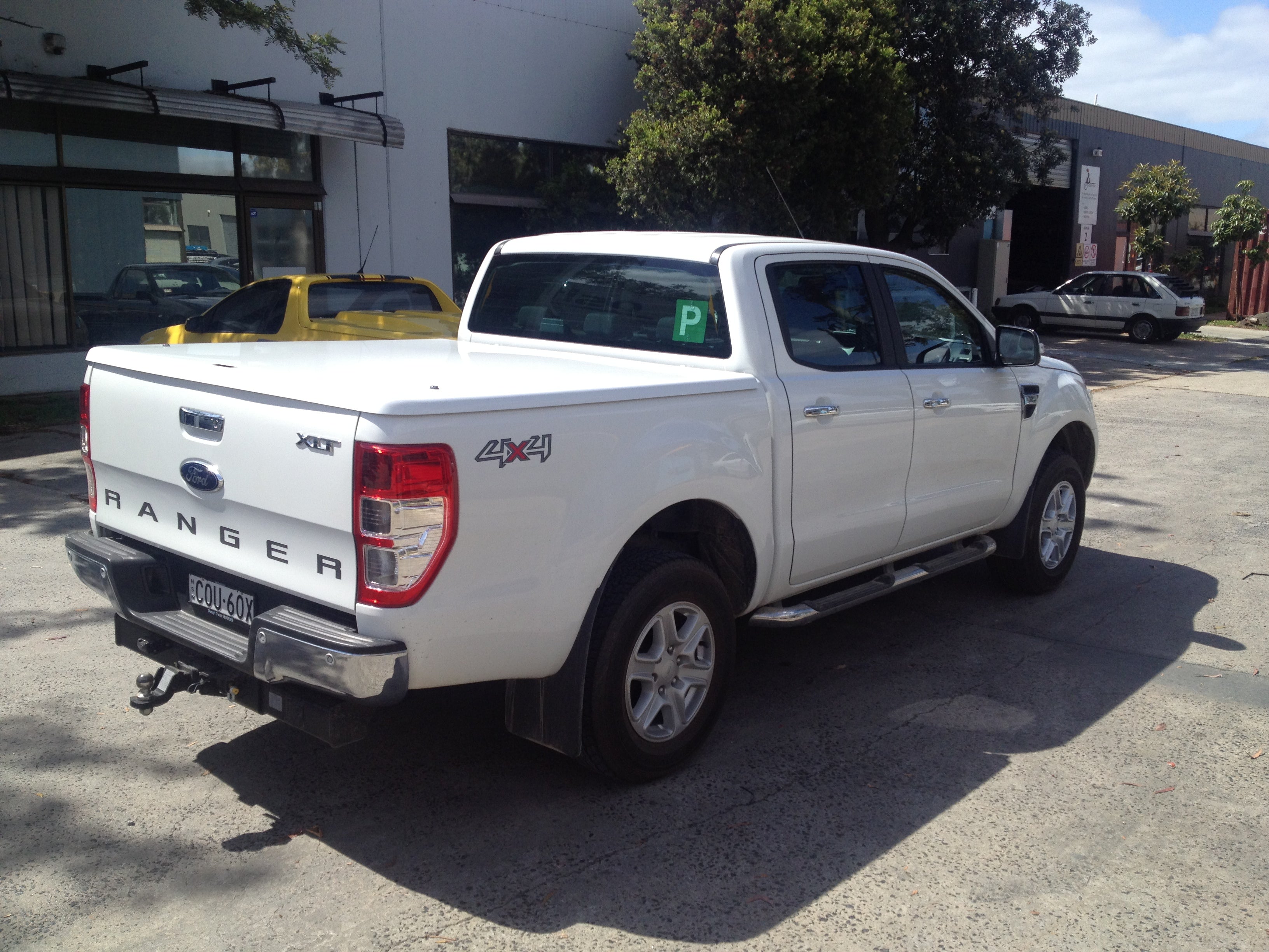 PX Ford Ranger Ute Lid  Spare Parts Fibreglass Ute Lid with Carpet Underneath