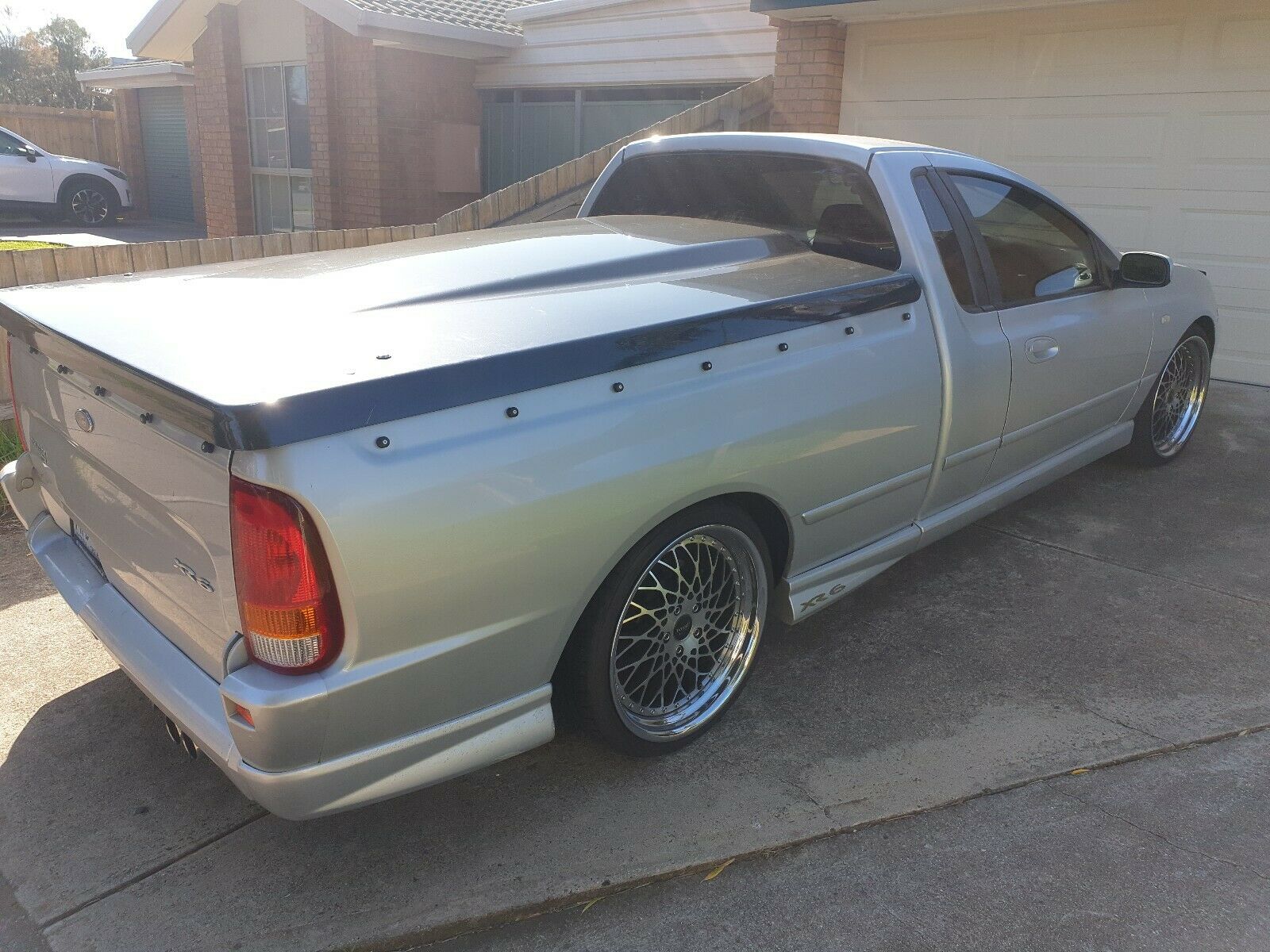 AU BA BF Ford Falcon Ute Lid Spare Parts fits EGR with Shiny Black Plastic Underneath