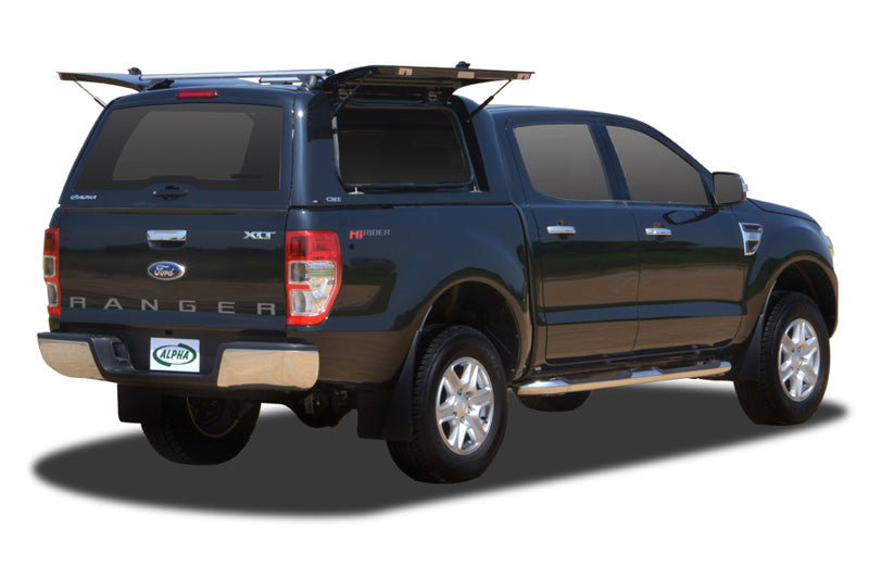 ALPHA CME Canopy Side Door Wing Lock Hook Plate Catches + Rod Arms HardTop Truck