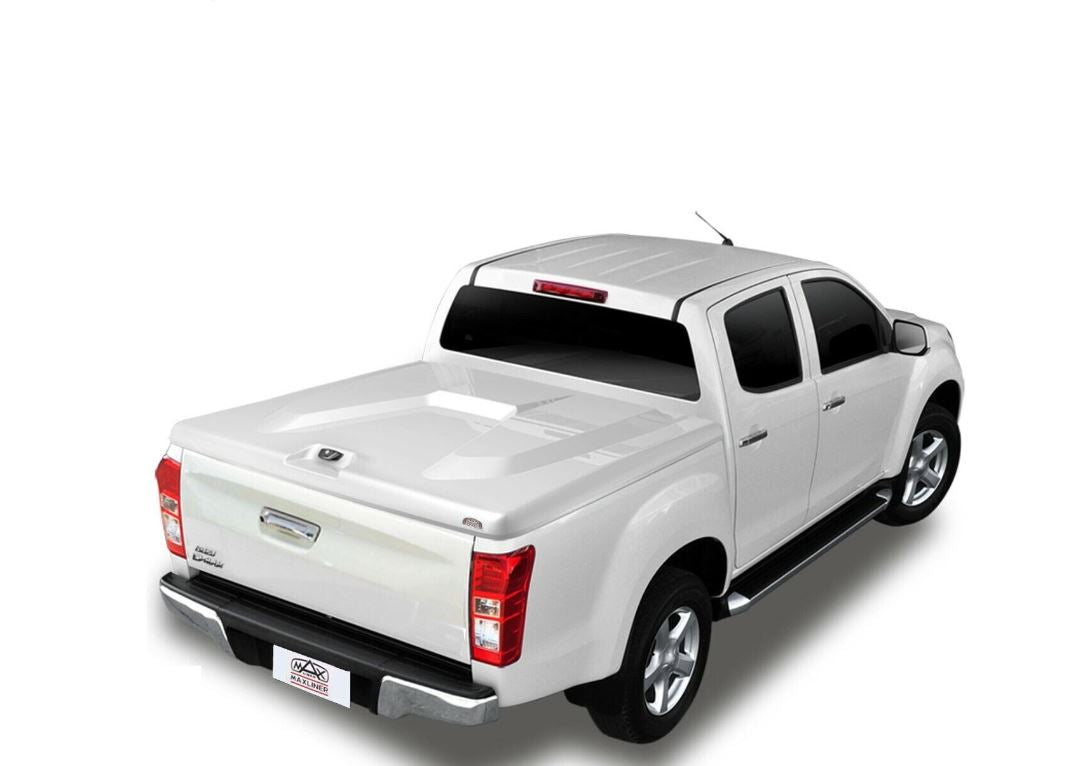 Max Cover Maxliner Ute Lid Hard Tonneau Cover Push Button Lock & Keys