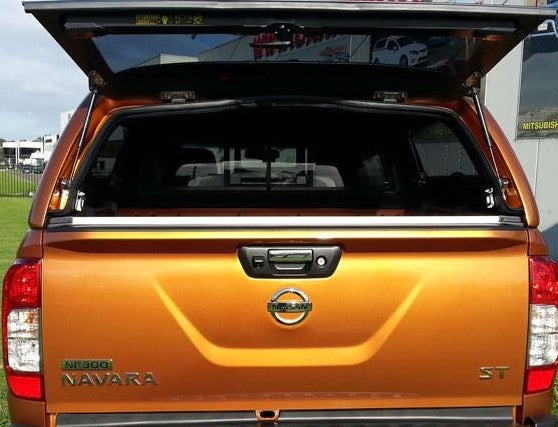 Canopy Rear Glass Window Hinges Stainless Steel Thai Ute Canopies HardTop