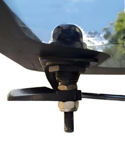 Flexiglass Early Model Canopy 2 x Side Window Long Shaft Locks 22mm Hole Size All Same key