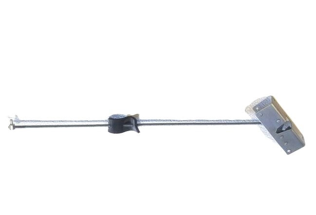 ALPHA CME Canopy Side Door Wing Lock Hook Plate Catches + Rod Arms HardTop Truck