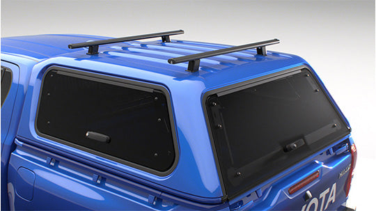 Tradesman EGR Toyota Canopy Set 3 Replacement Long Black Plastic Locking T-Handle Rear Window & Side Window Handles