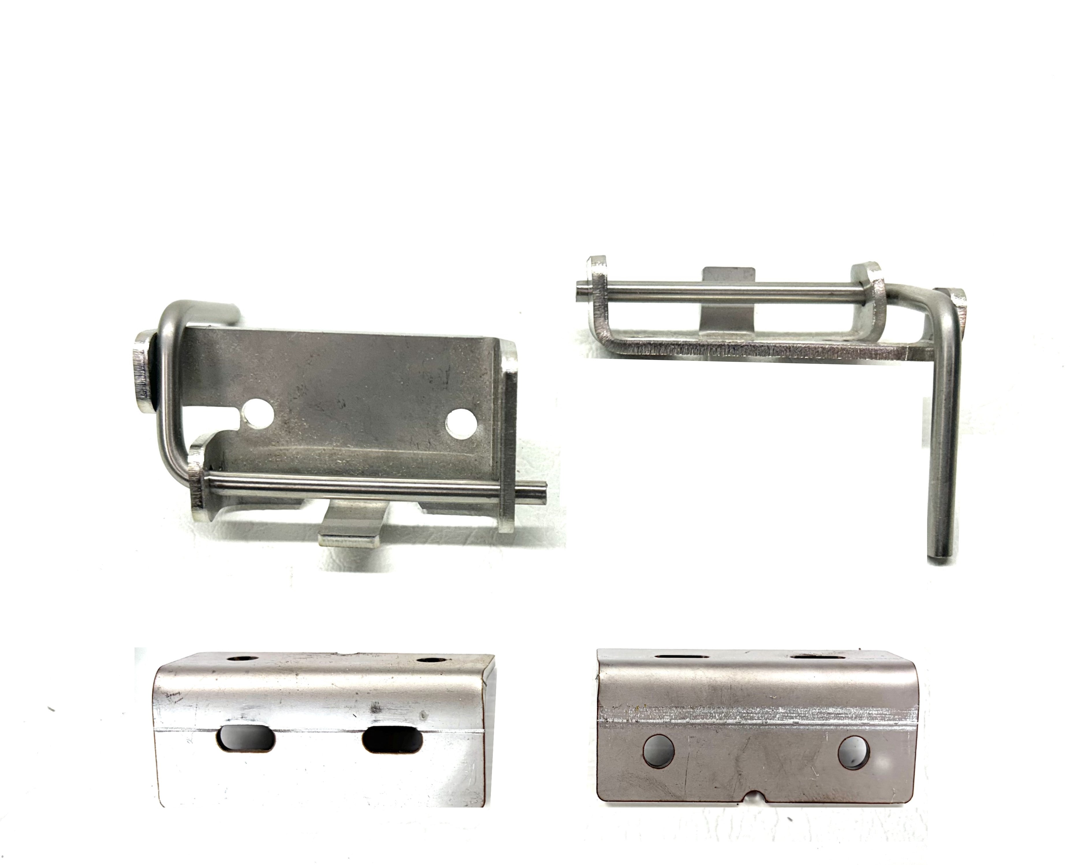 D-Max Isuzu 2012-2020 50mm Female Hinge & Pins & Hinge Support Plates Kit-3 for EGR Ute Lid with Shiny Black Plastic Underneath (Copy) (Copy)
