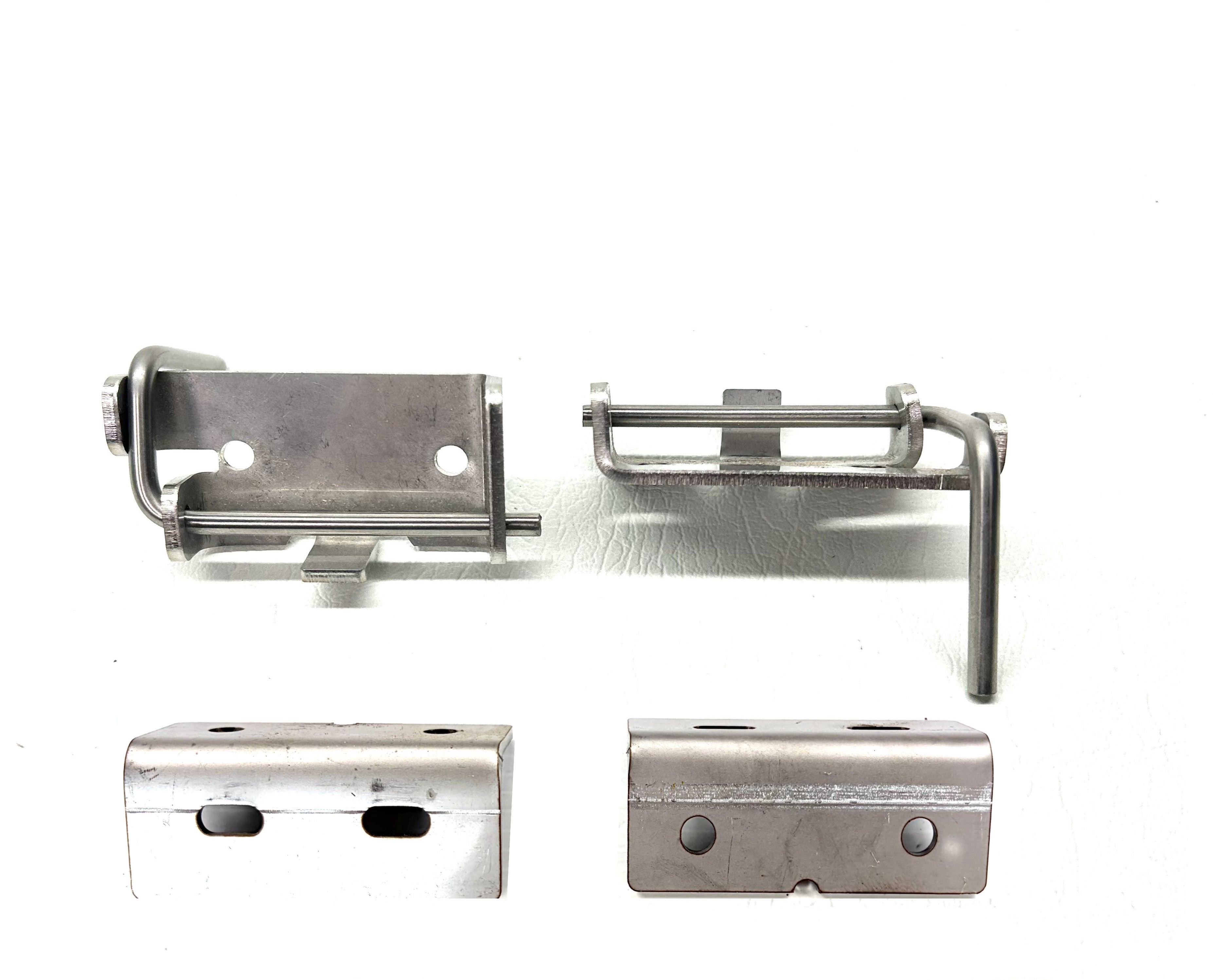 Nissan D40 Navara 50mm Female Hinge & Pins Kit-3 for EGR Ute Lid with Shiny Black Plastic Underneath