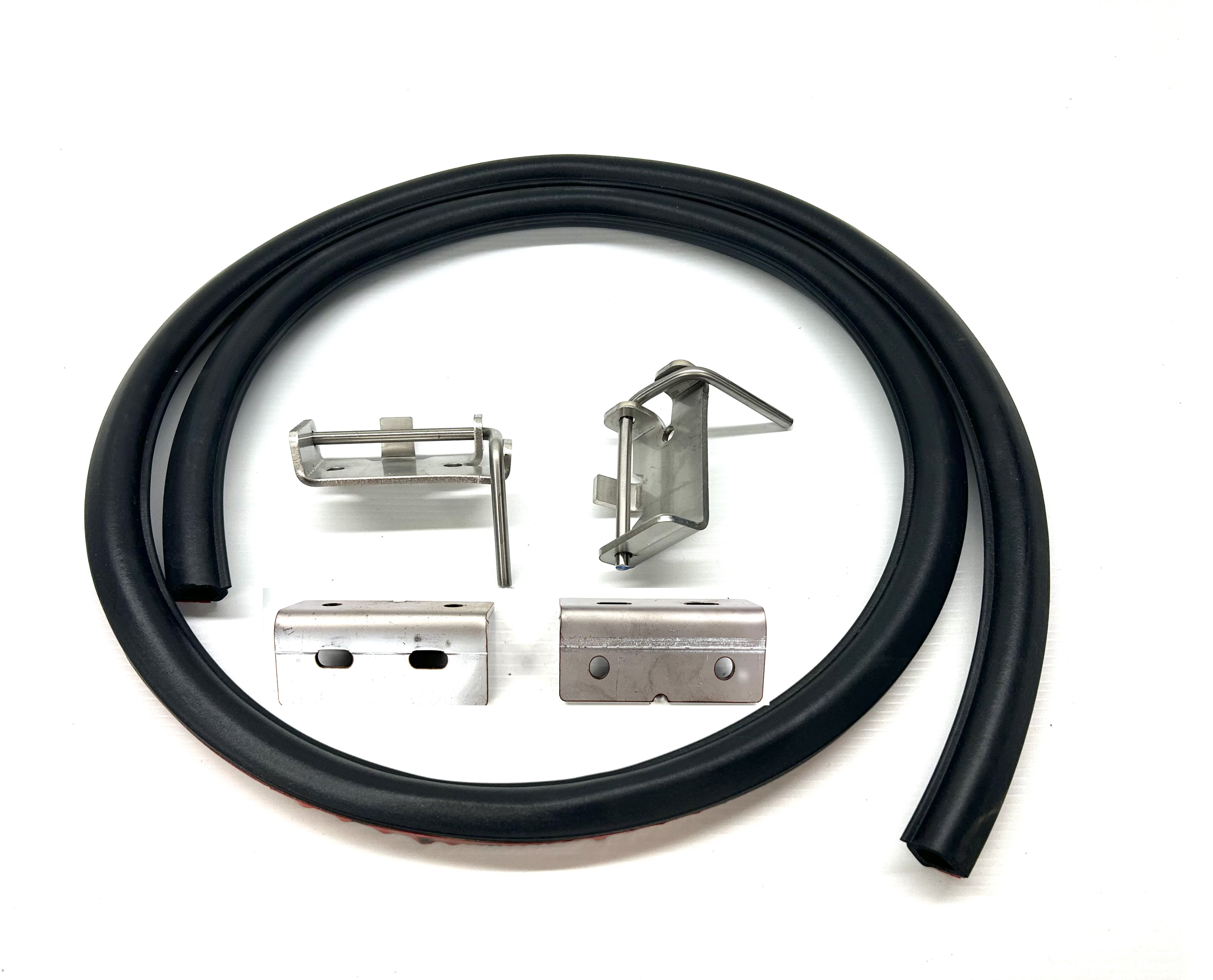 Mazda BT-50 2011-2020 50mm Female Hinge & Pins & Seal Kit-4 for EGR Ute Lid with Shiny Black Plastic Underneath