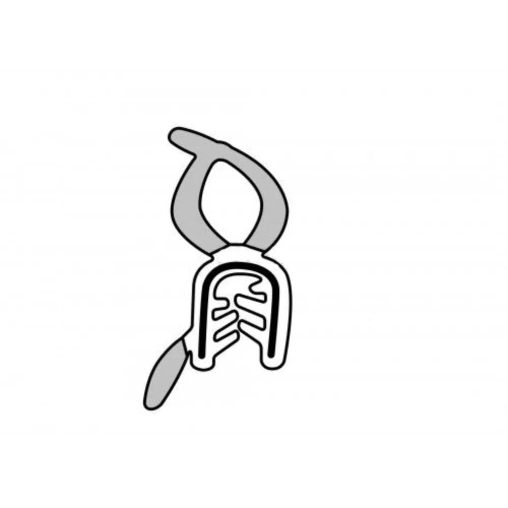 Sammitr SMM V2 Plus Canopy Pinchweld Rubber Seal for Rear Window