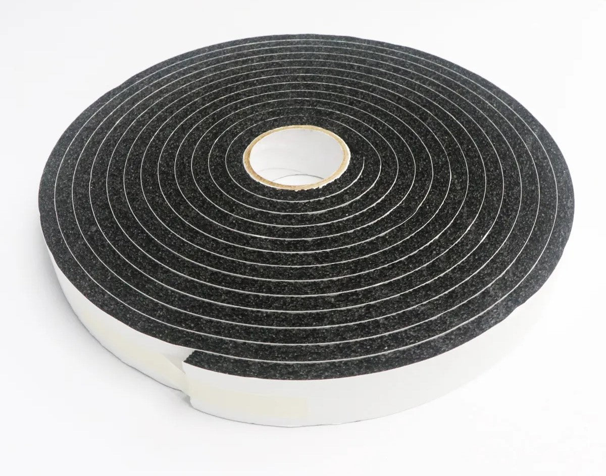 Canopy Foam Sealing Tape Sponge Rubber Roll 5.4 Metres x 25mm Installation Kit