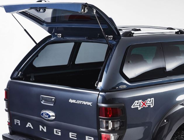 Alpha GSE Canopy Rear Lift Up Window Gas Struts & Brackets Stabilus Hardtop