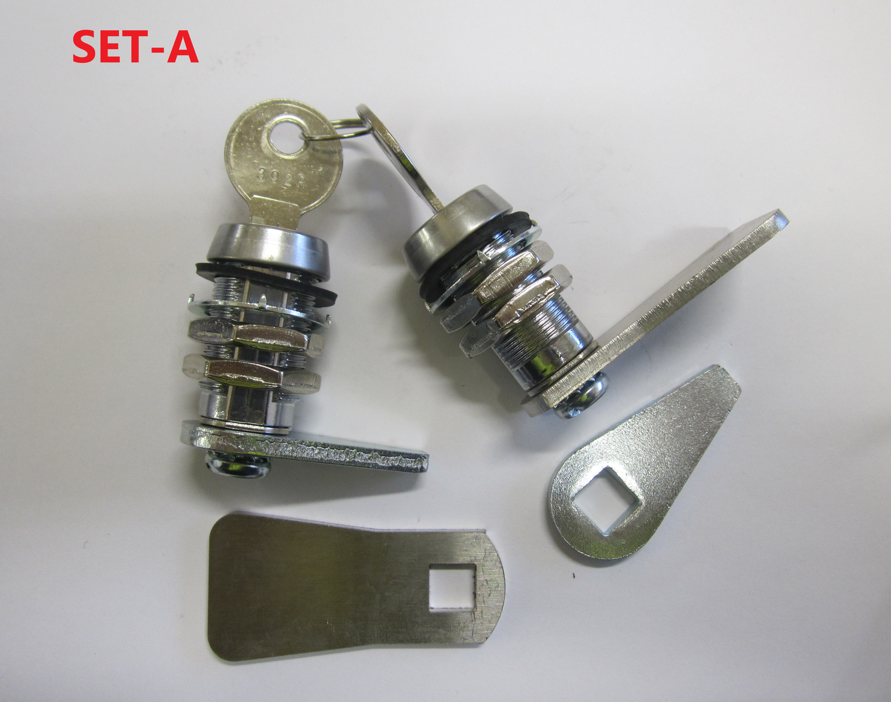 Crewman Holden Ute Lid Locks Pair SET-A fits Fibreglass Carpeted Ute Lids