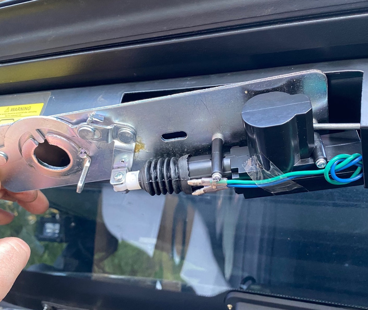 Aeroklas Early Canopy Actuator Gun Type Replacement fits Central Locking Canopy Handles Hardtop