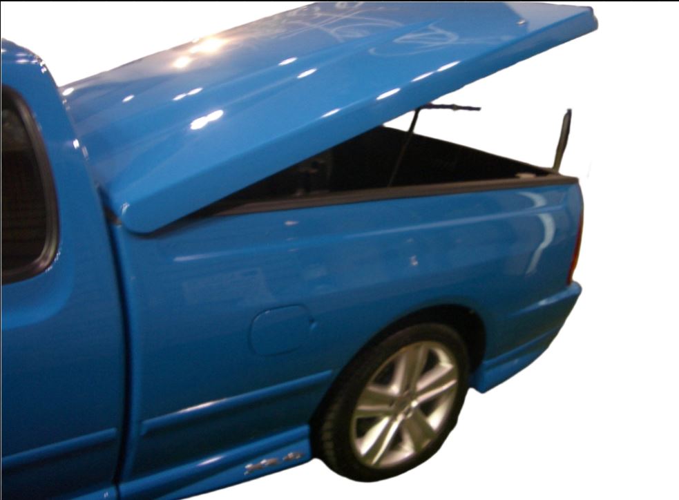 AU BA BF Ford Falcon Aftermarket Female Hinge Pins Only for EGR Ute Lid with Shiny Black Plastic Underneath Kit-A