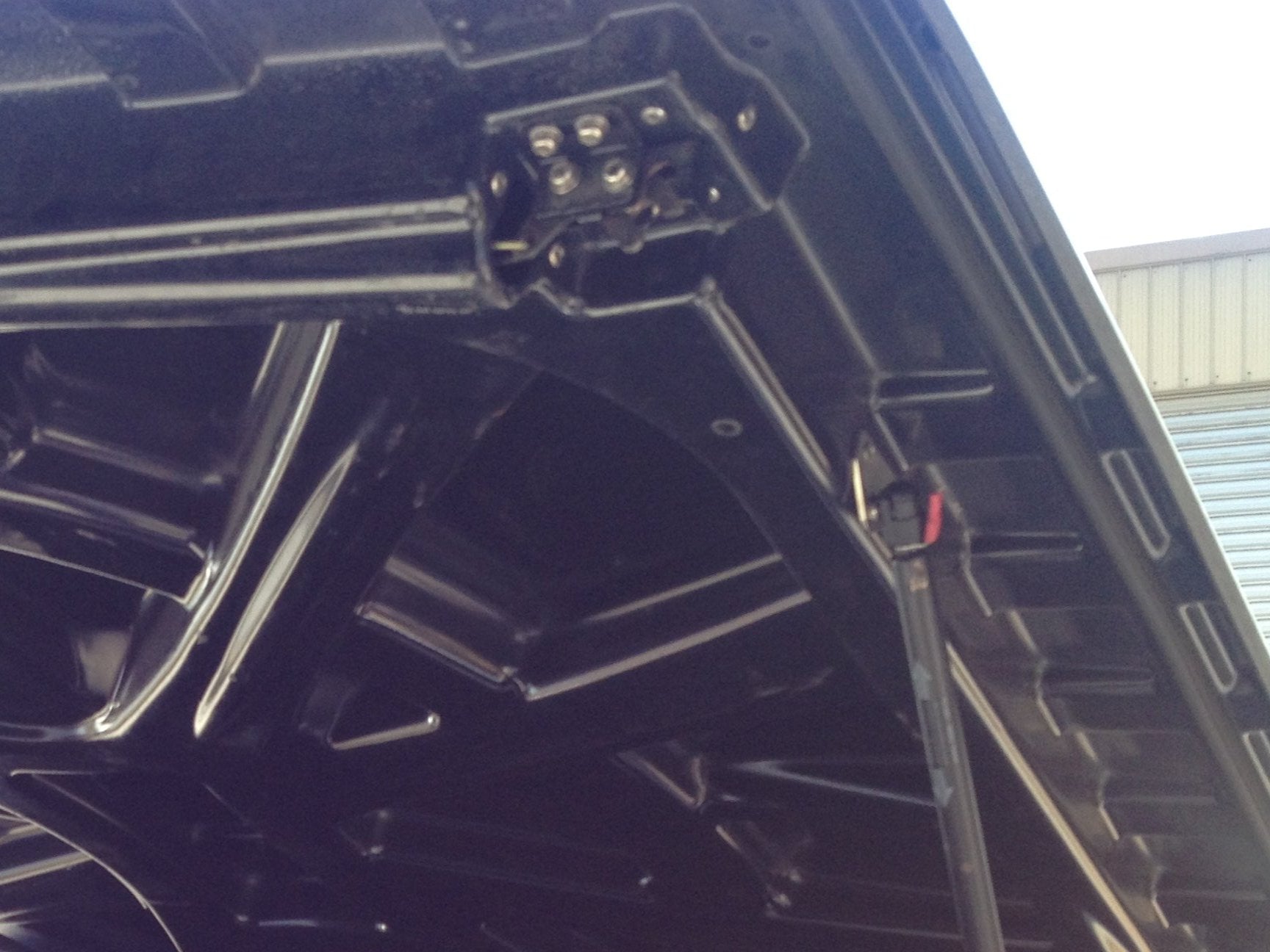 FG Ford Falcon Ute Lid Rear Lock Catch Mechanism fits EGR Lids with Shiny Plastic Underneath Lid