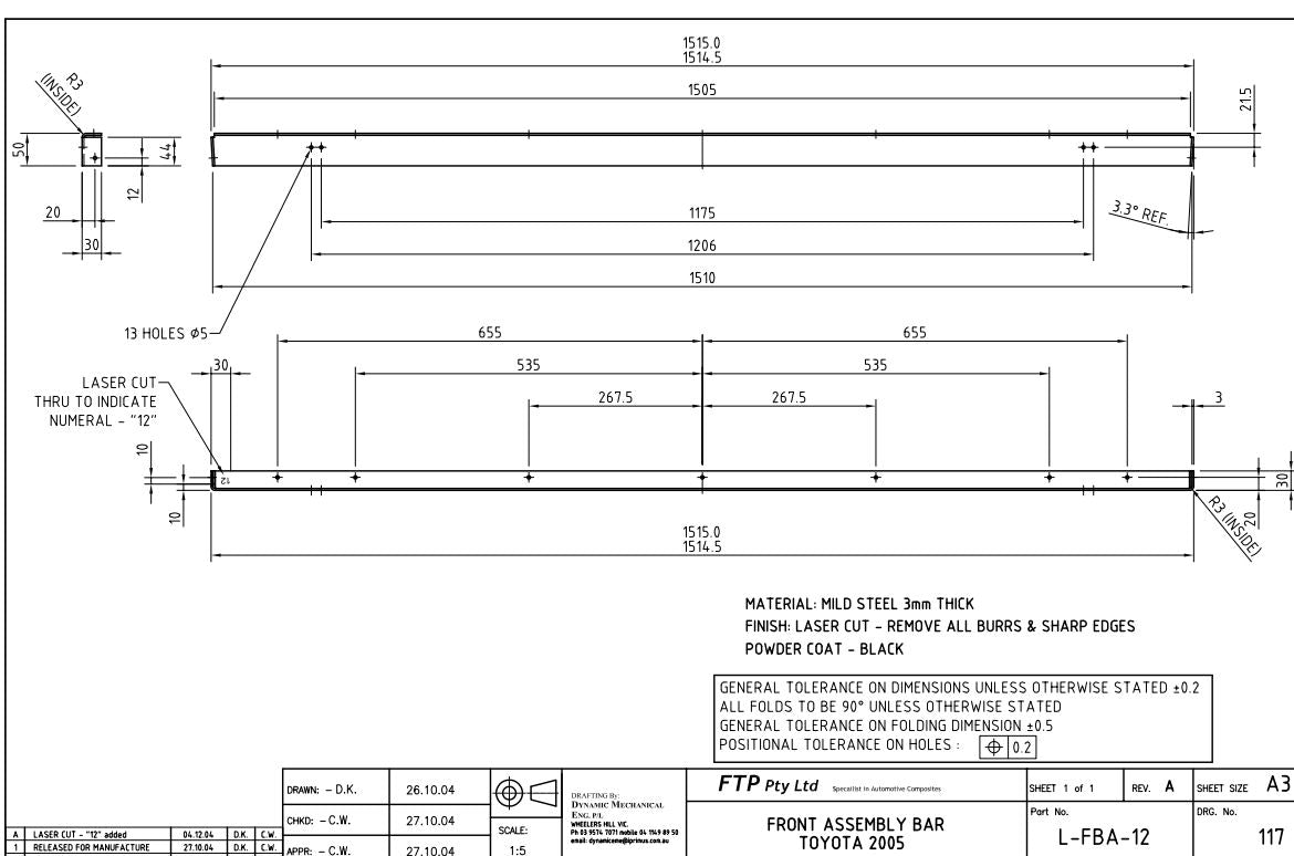 Toyota Hilux 2005-2015 Aftermarket Replacement Ute Lid Hinge Slots FEMALE for Carpeted Fibreglass Lids SET-A Hinges & Screws