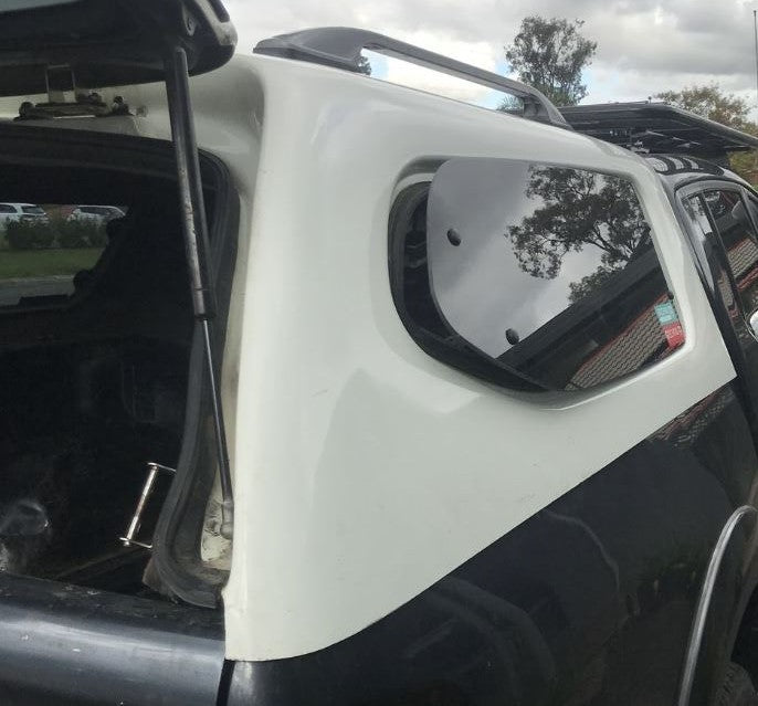 Canopy Side Window Pop Out Flip Hinge Push Catch Quarter Vent Windows