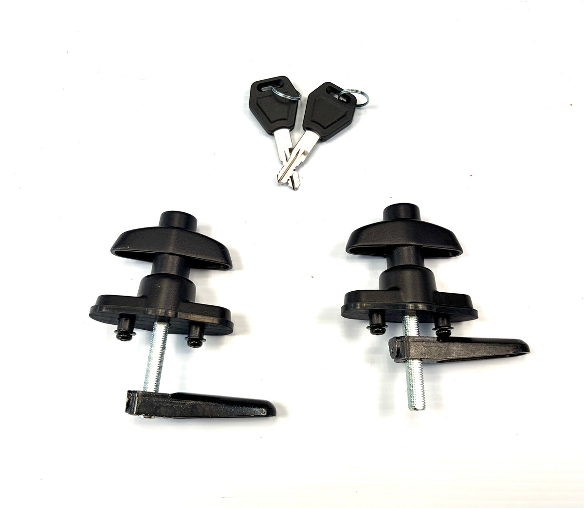 Crown Canopy New Zealand 2 x Framed Rear or Side Window T-Handle Locks