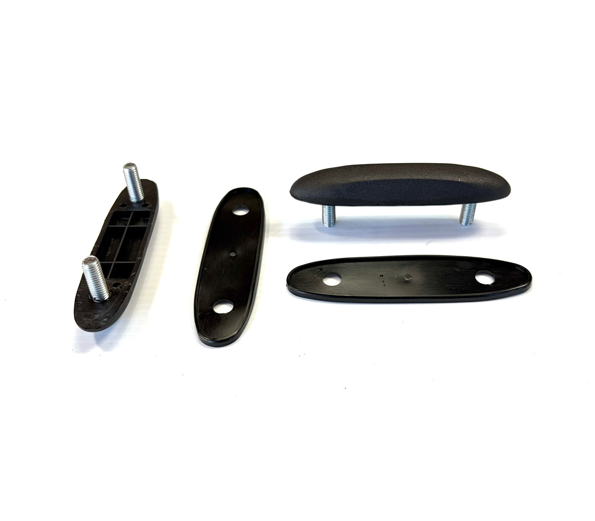 Canopy Rear Glass Window Hinge Mounting Hardware Bolt Plates for Thai Canopies