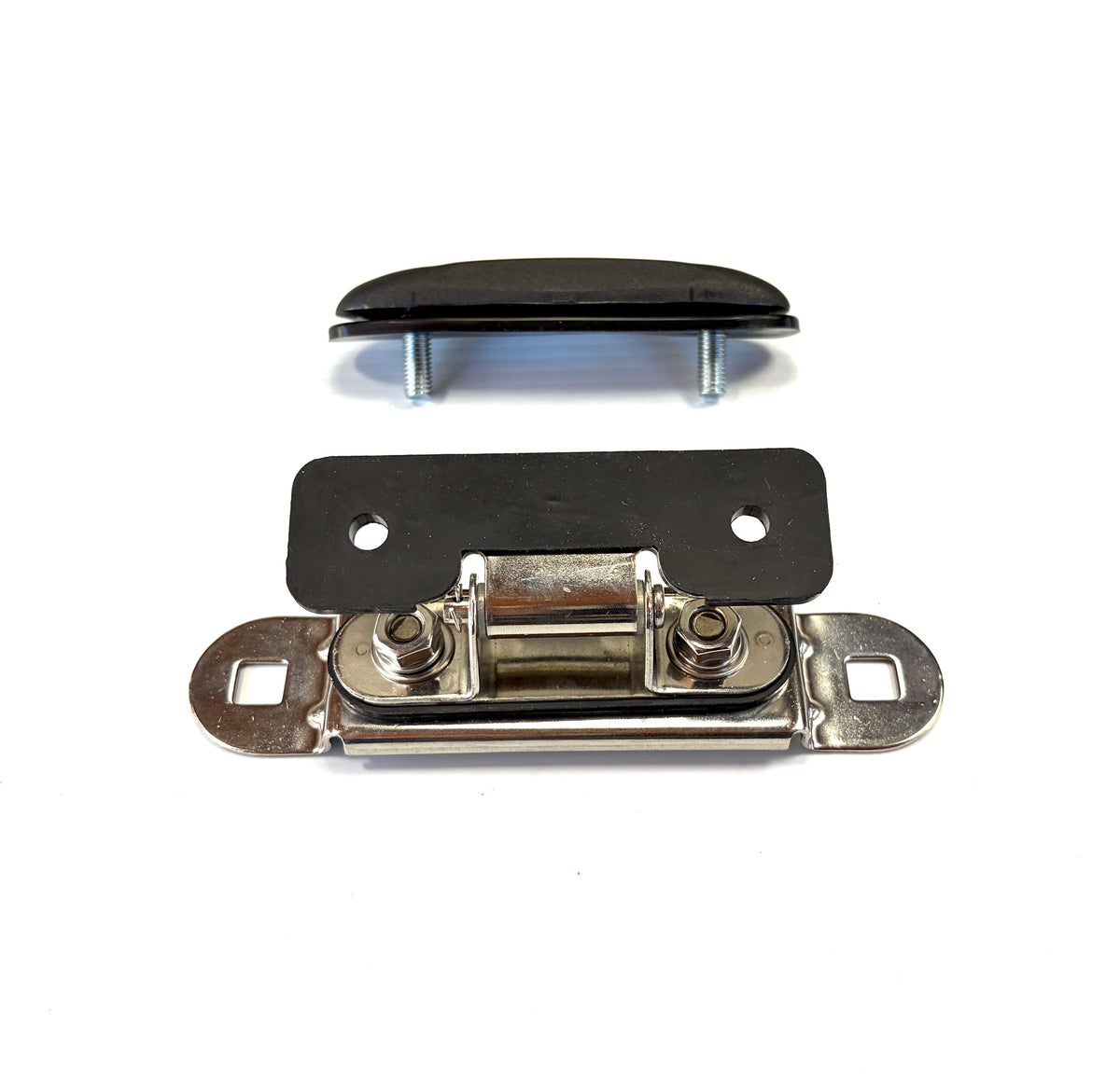 Canopy Rear Glass Window Stainless Steel Hinges + Mounting Plates Thai Canopies