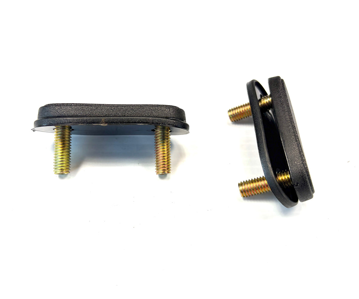 Canopy Rear Glass Window Lock Catch & Gas Strut Mounting Bolt Plates Canopies