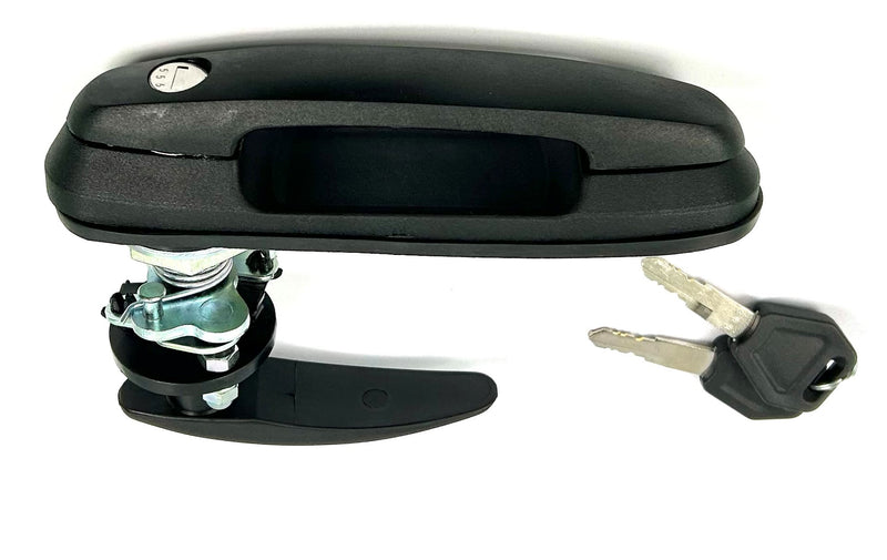 Flexiglass Locking T-Handle Replacement Canopy Rear Window Black Plastic Lock Handle