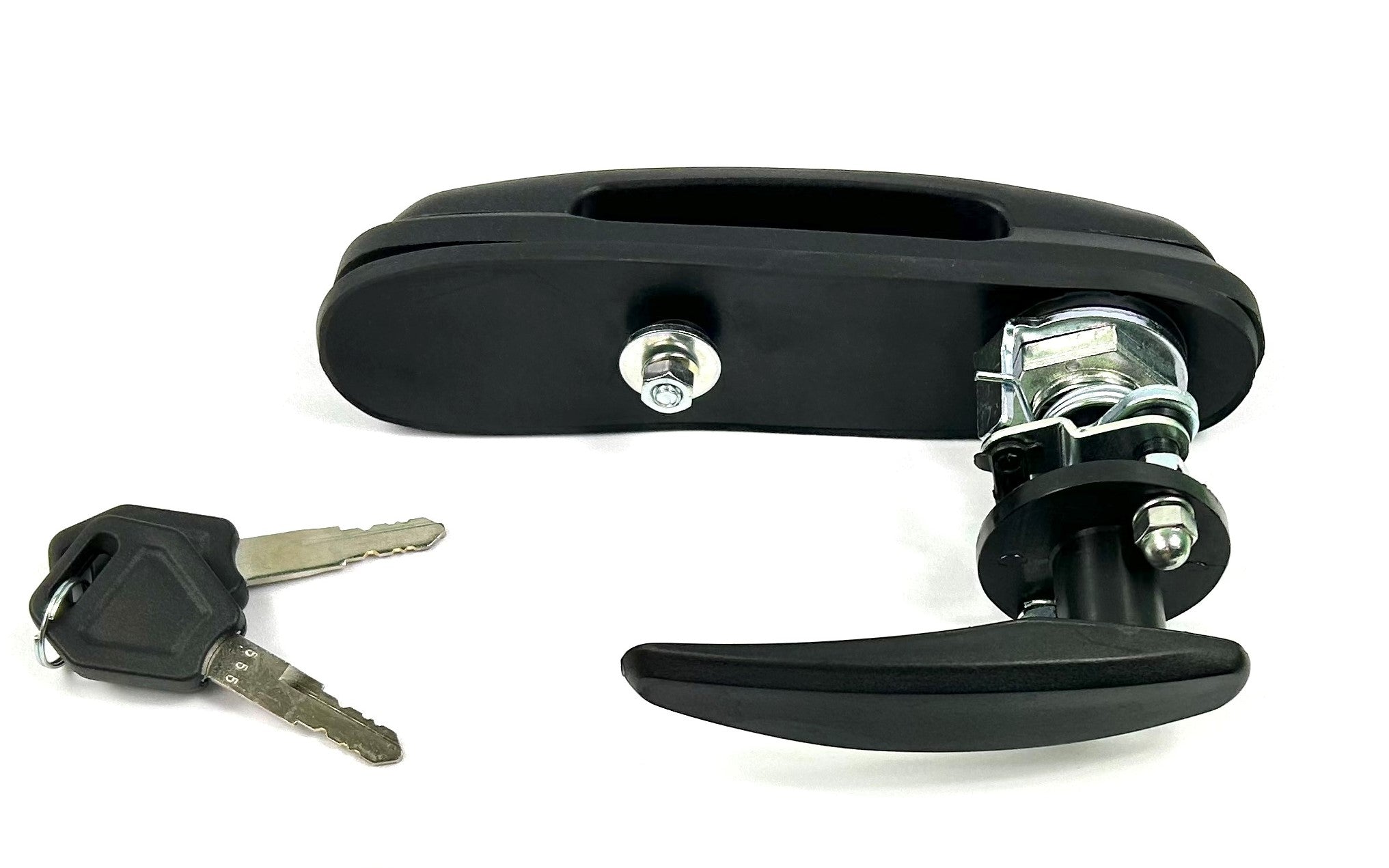 Flexiglass Locking T-Handle Replacement Canopy Rear Window Black Plastic Lock Handle also fits Flake & Ulitimate