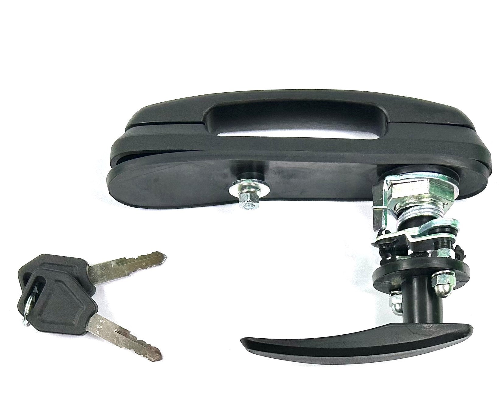 Flexiglass - FlexiCombo - FlexiTade Canopies Canopy Rear Window T Handle & 2 Side Window Long Shaft Locks 22mm Hole Size All Same key