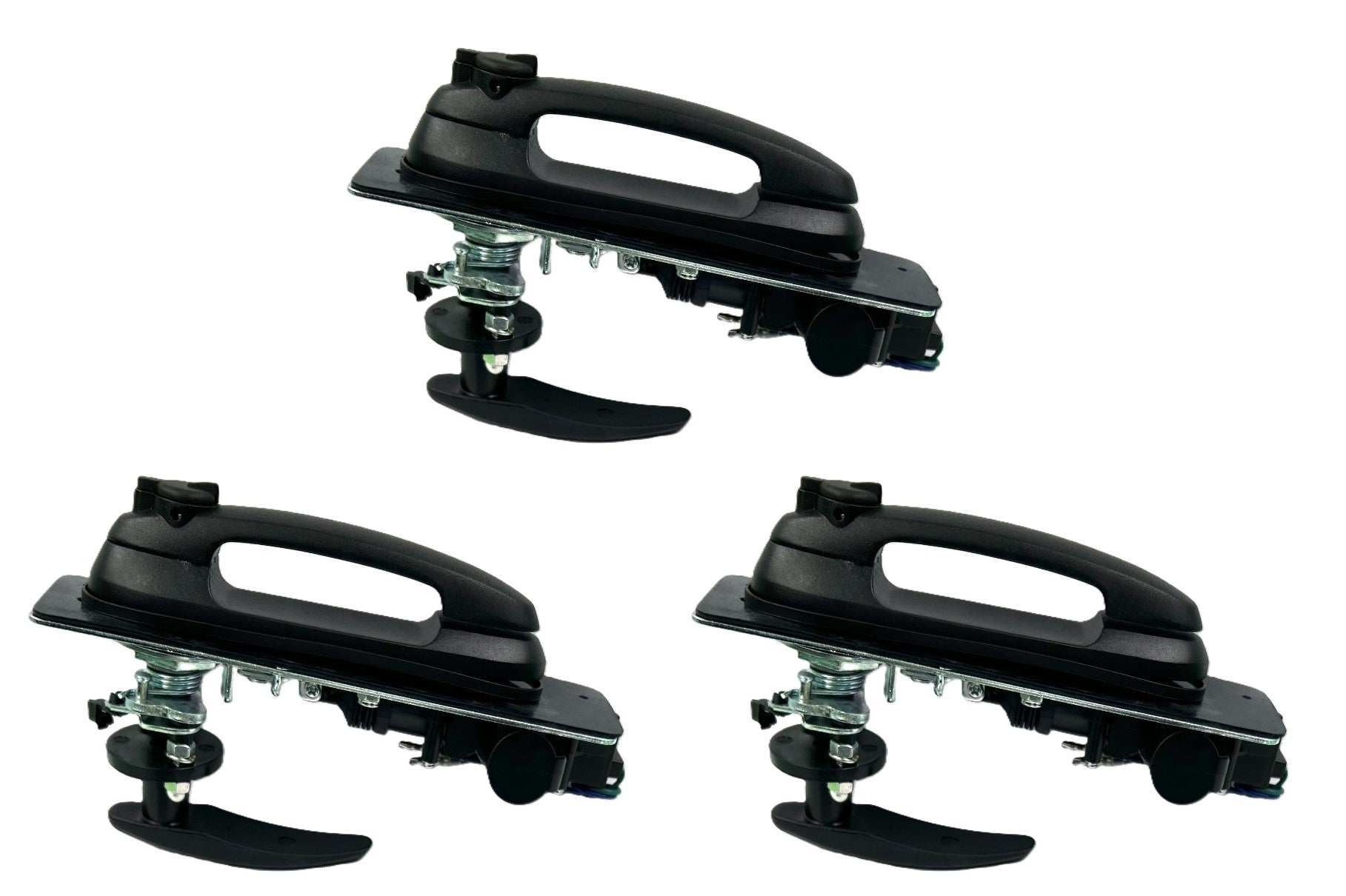 Canopy Locking Central x 3 for Tradesman Workman Style Canopies Lift Up Window T-Handle Lock Handle