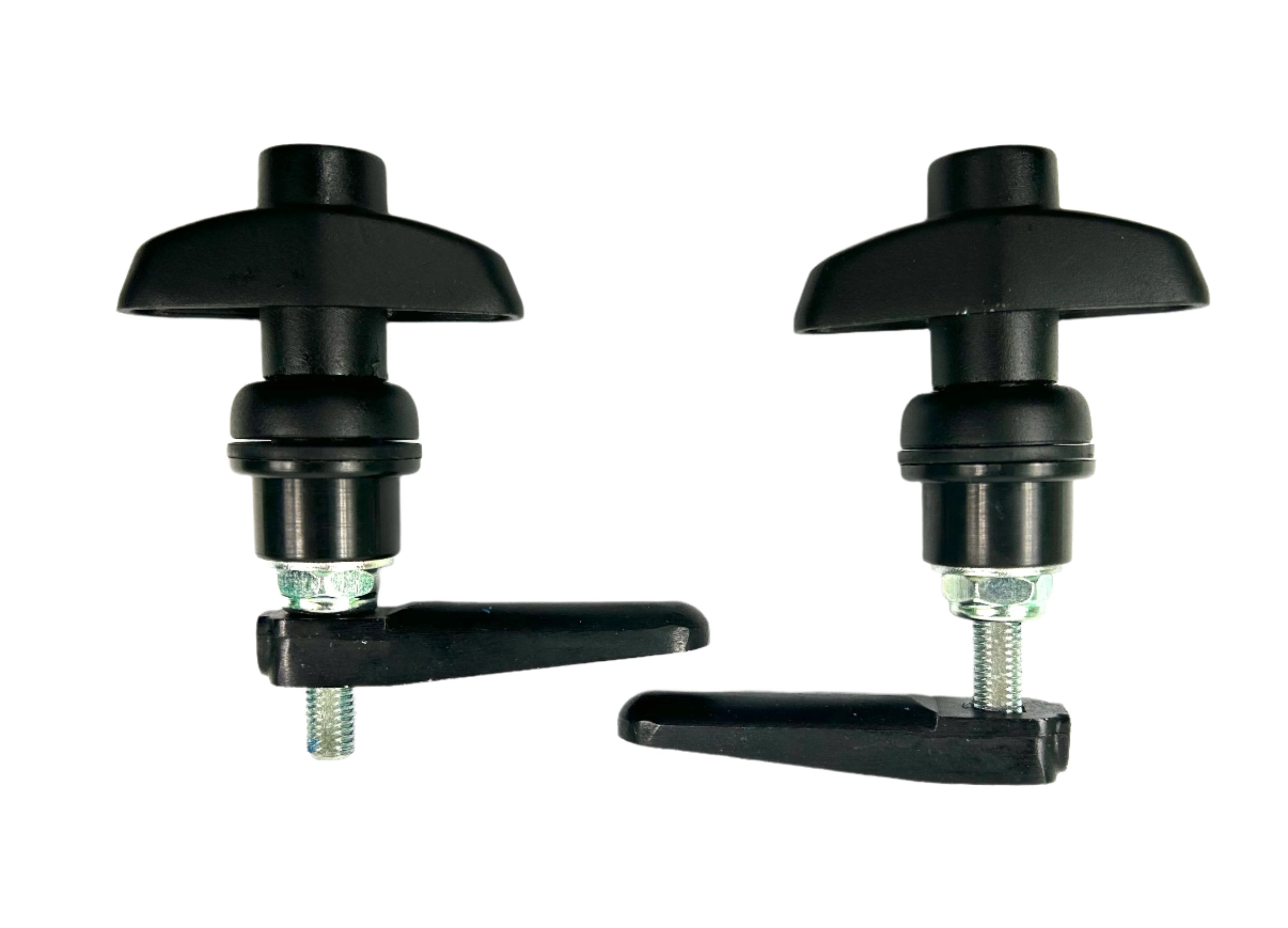 Flexiglass Early Model Canopy 2 x Side Window Long Shaft Locks 22mm Hole Size All Same key