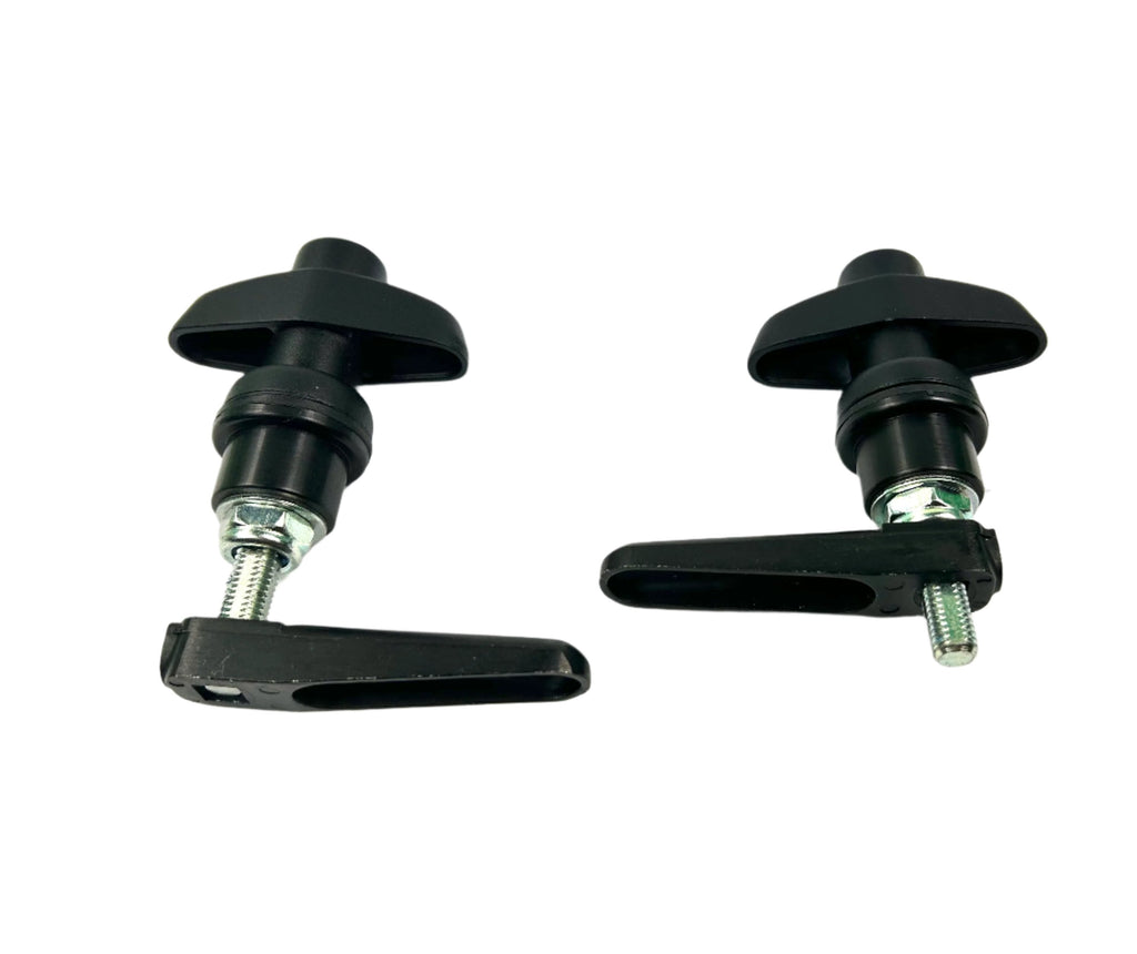 Aeroklas Canopy 2 x Side Lift Up Window Long Shaft Locks 22mm Hole Siz