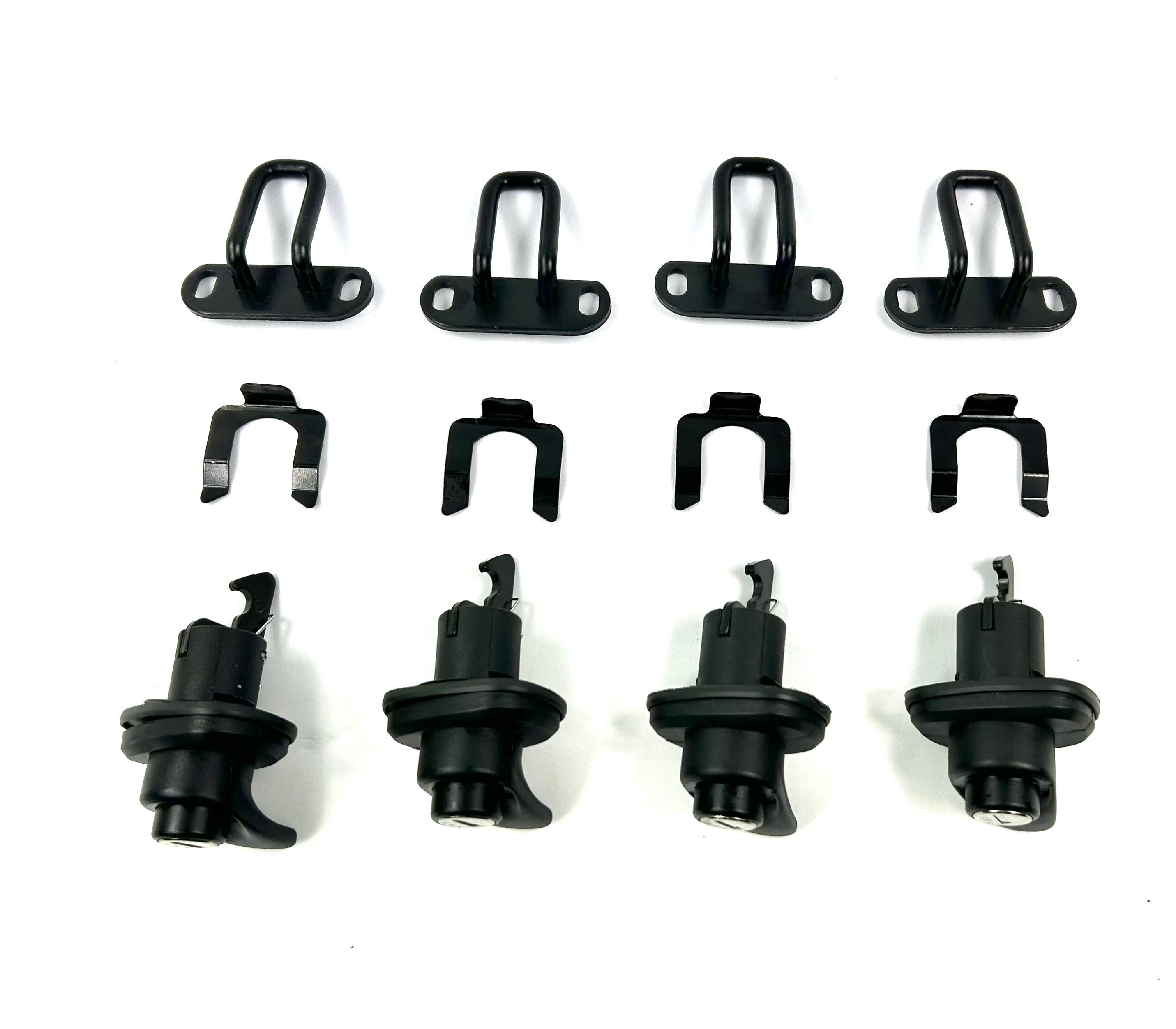 Flexiglass Canopy Side Lift Up Window Locks 4 x Keyed Alike Also fits Ultimate Flake