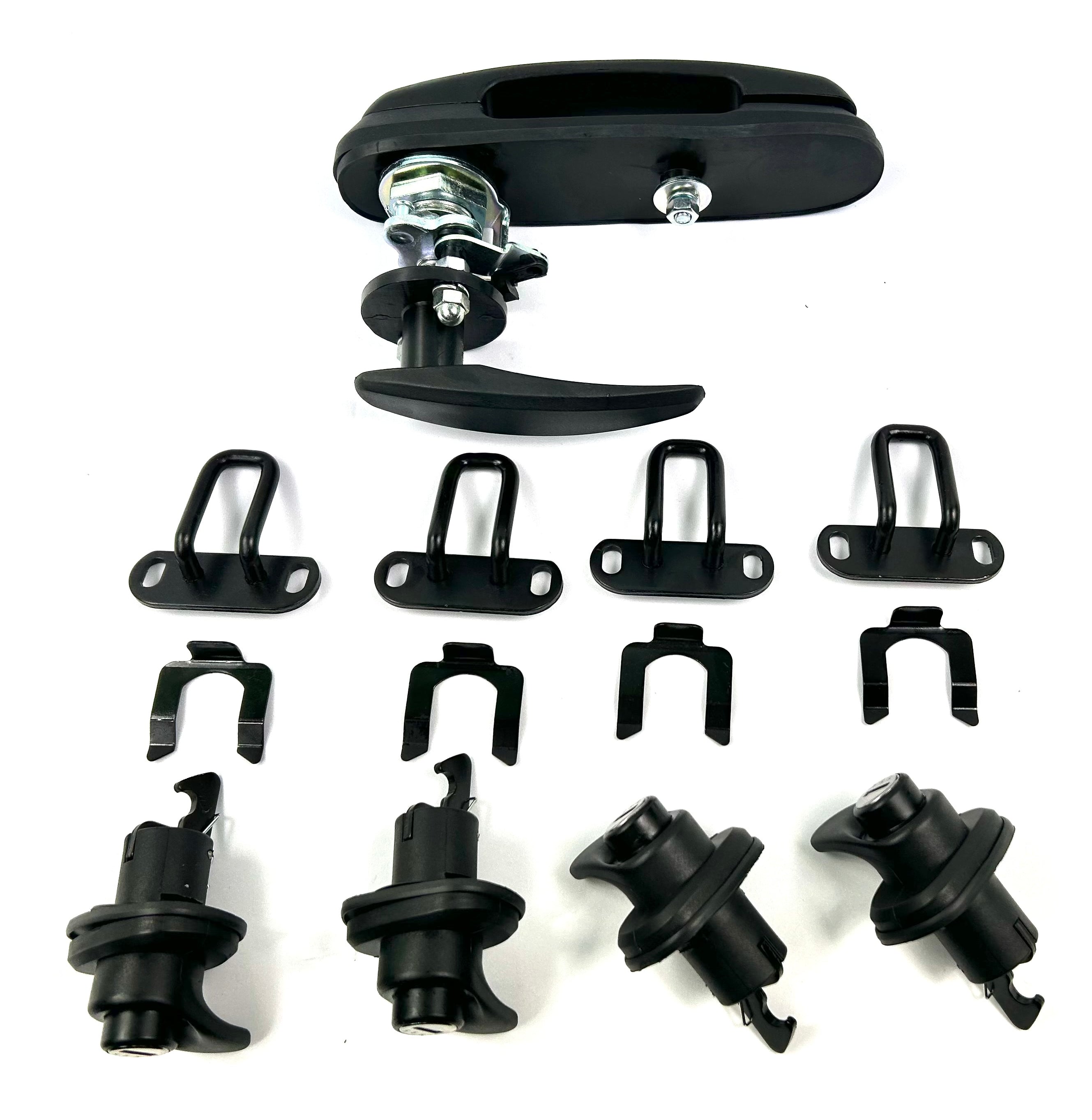Flexiglass Canopy Rear Window T Handle & 4 Side Locks Same key also fits Ultimate Flake