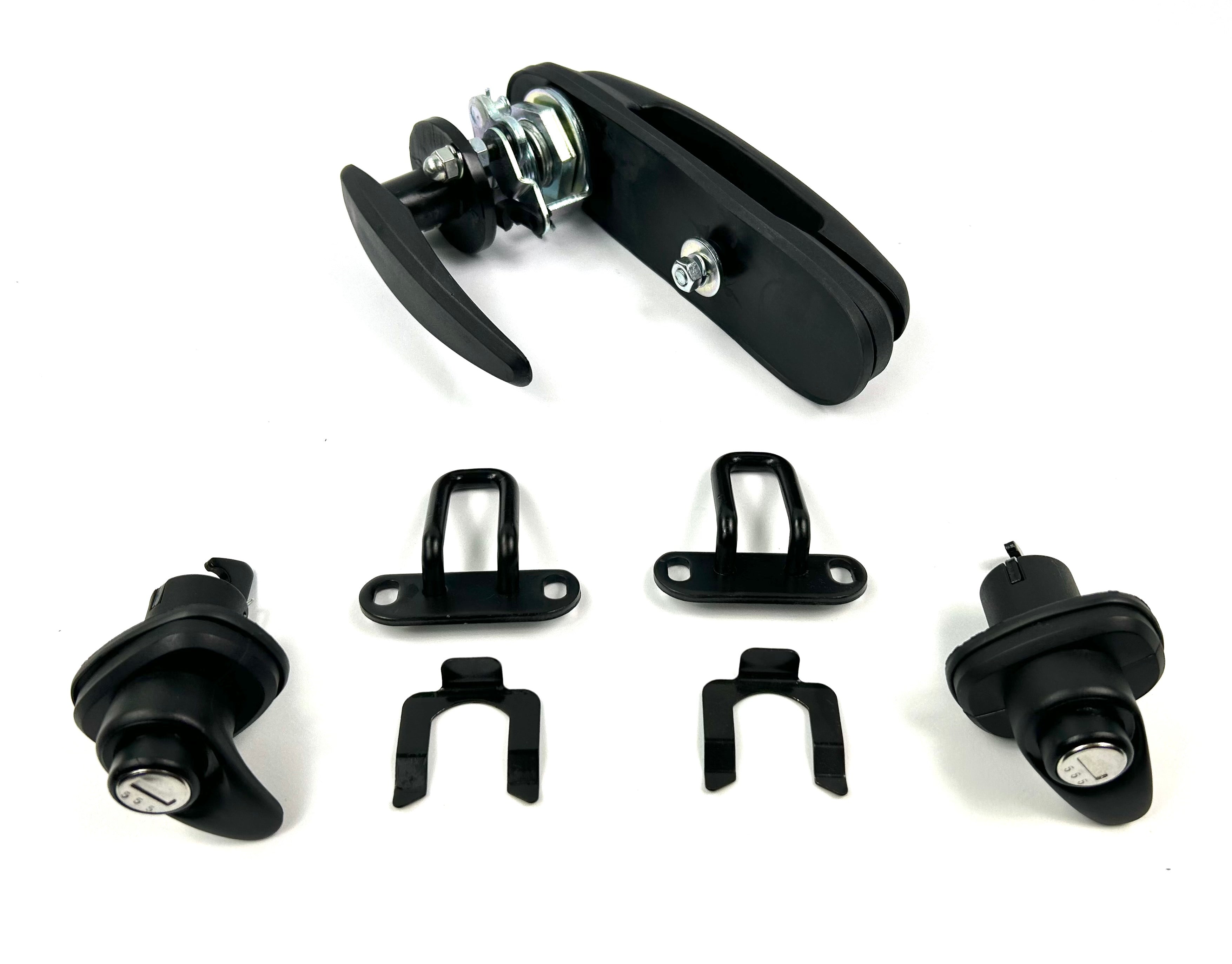 Flexiglass Canopy Rear Window T Handle & 2 Side Locks Same key Also fits Ultimate Flake