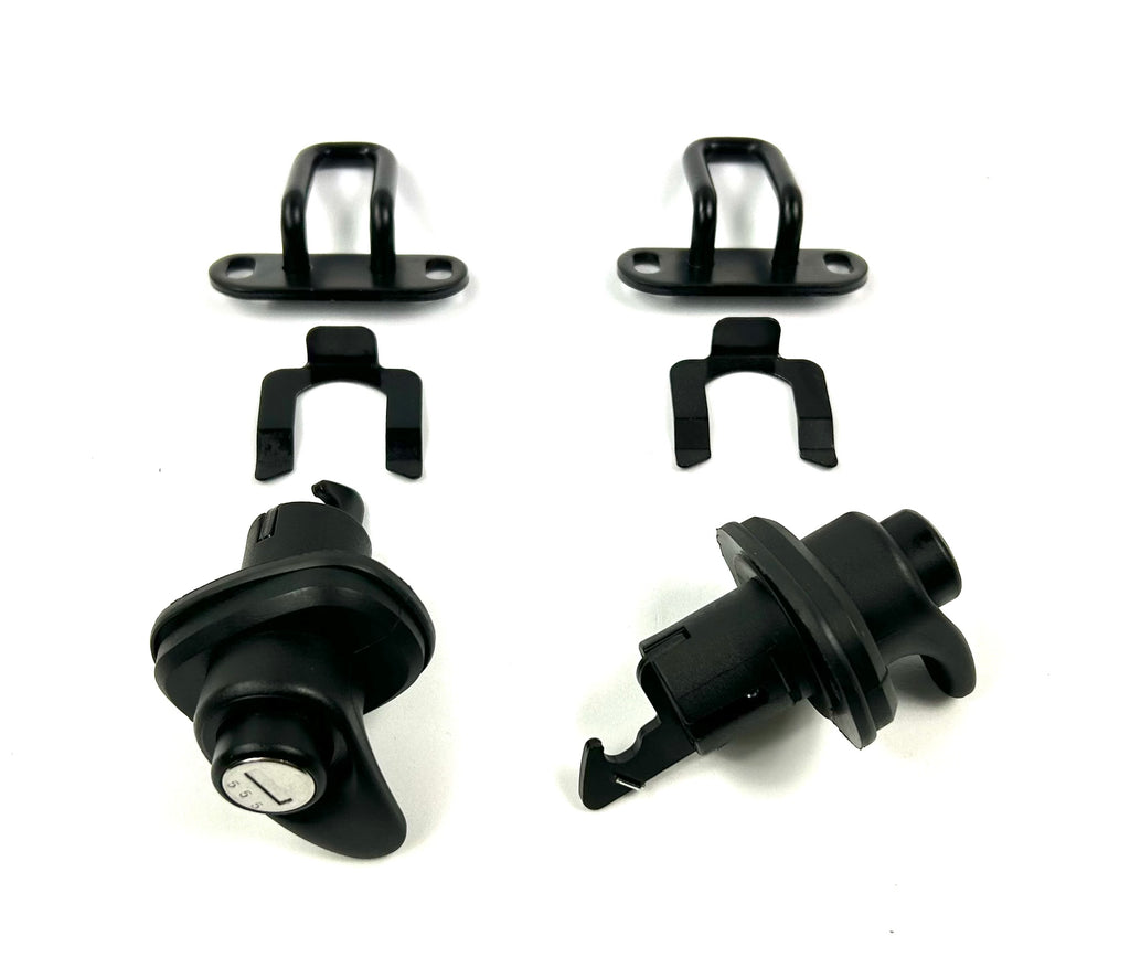 Flexiglass Canopy Side Lift Up Window Locks 2 x Keyed Alike Also fits