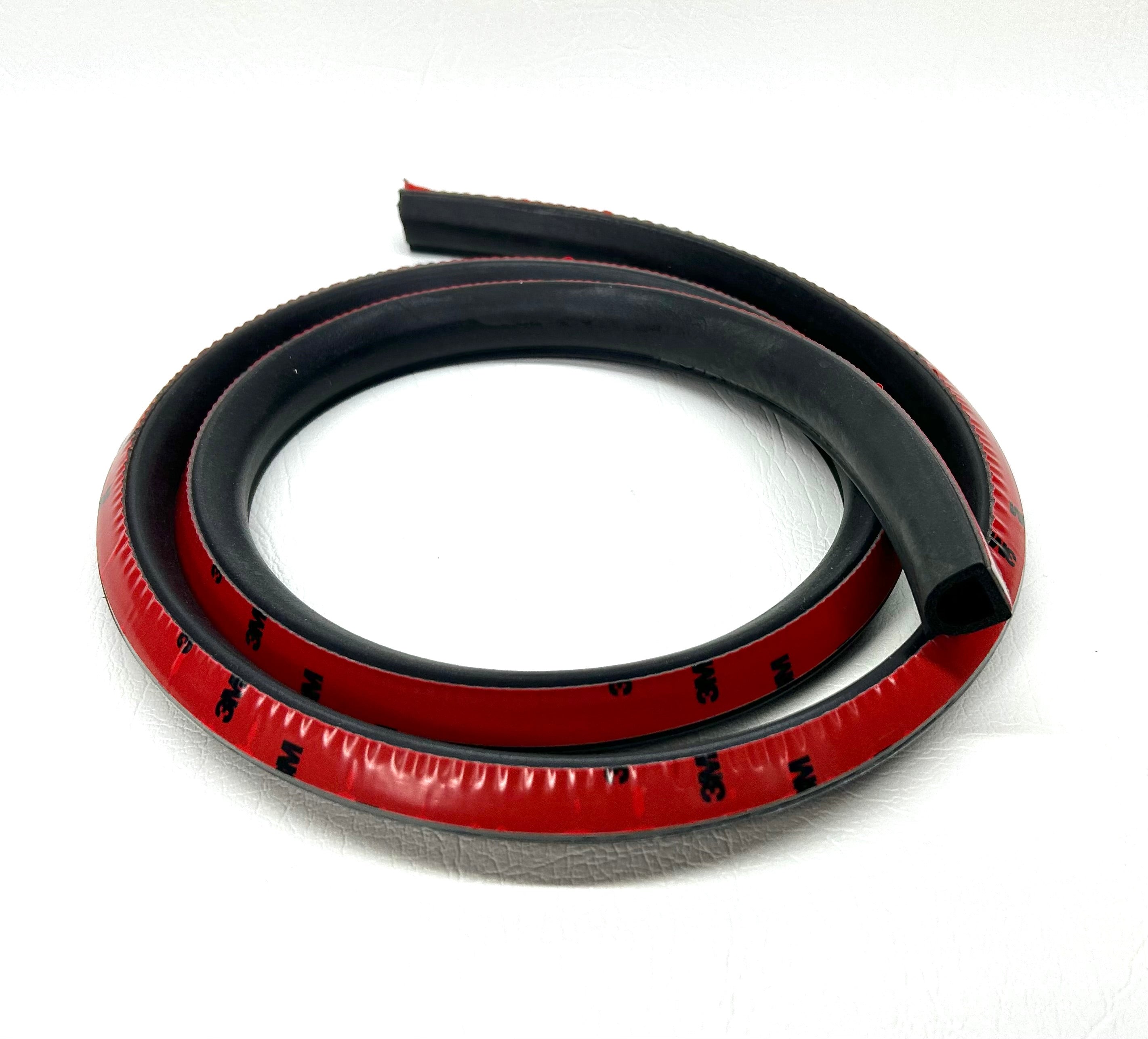 Cleanseal LARGE Front Foam Rubber Ute Lid Seal Between Hinges for Sealing Front EGR Lids with Shiny Black Plastic Underneath